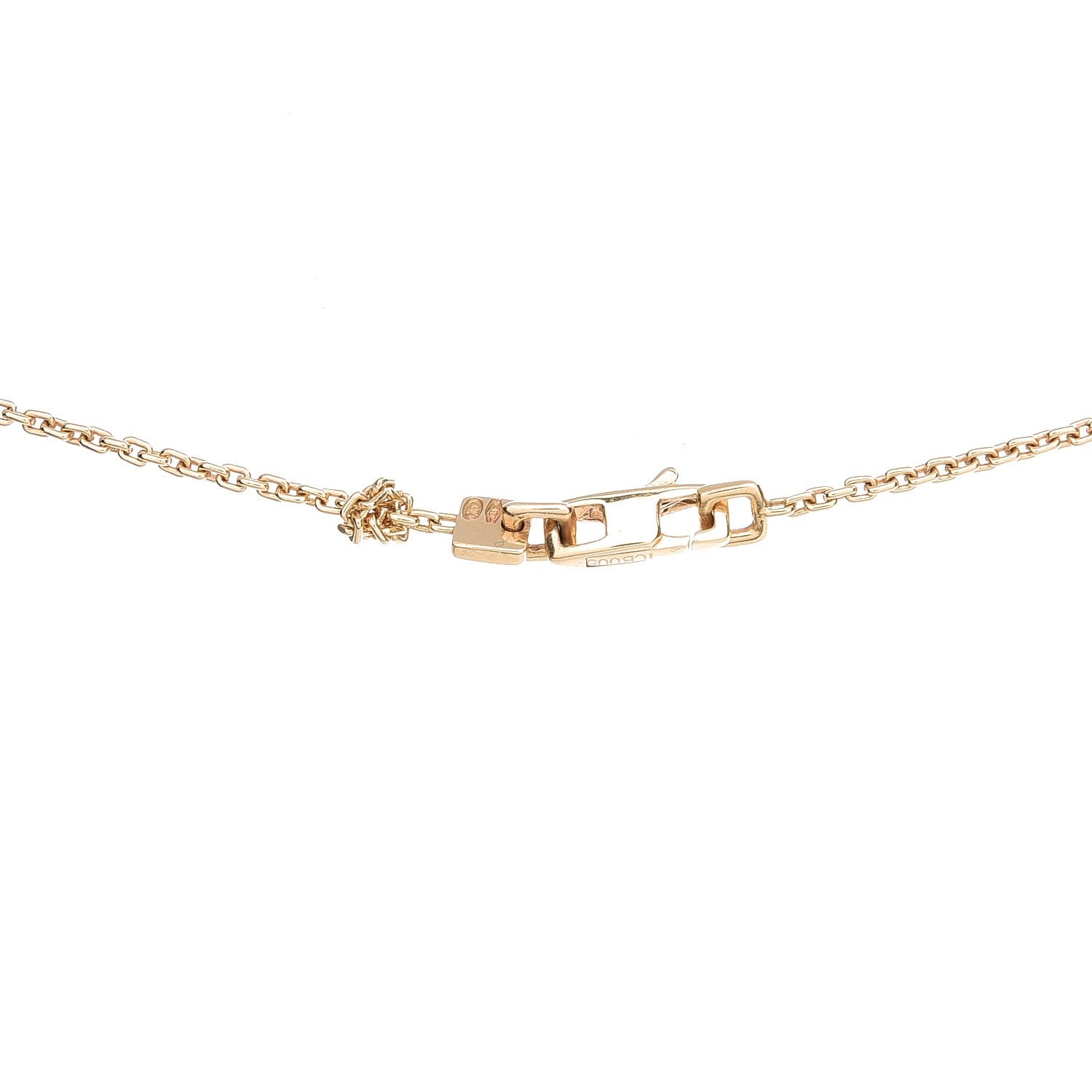 Louis Vuitton 18K Diamond Signature Necklace 4 of 6