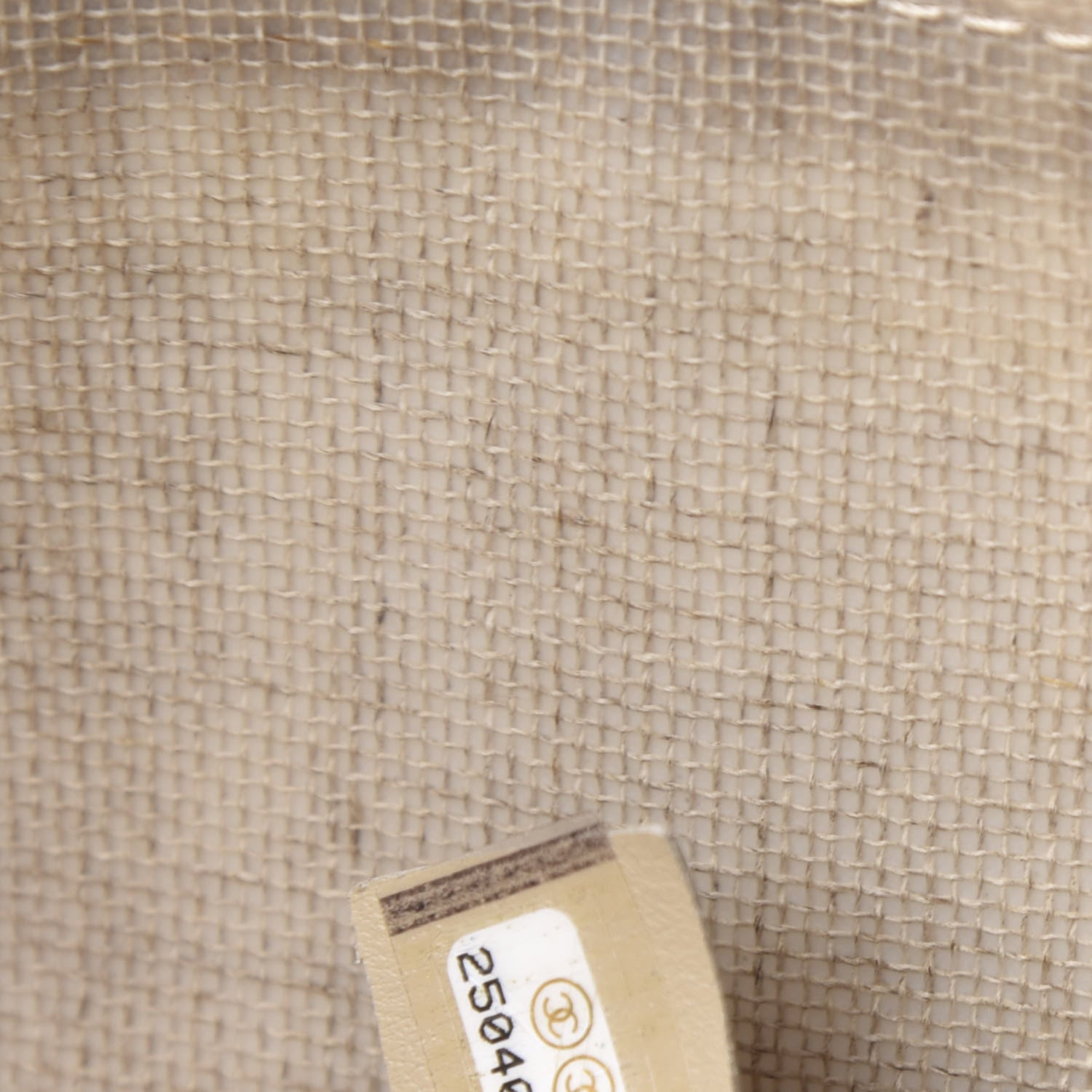 Chanel Raffia Crochet Medium Flap Bag Beige 9 of 10