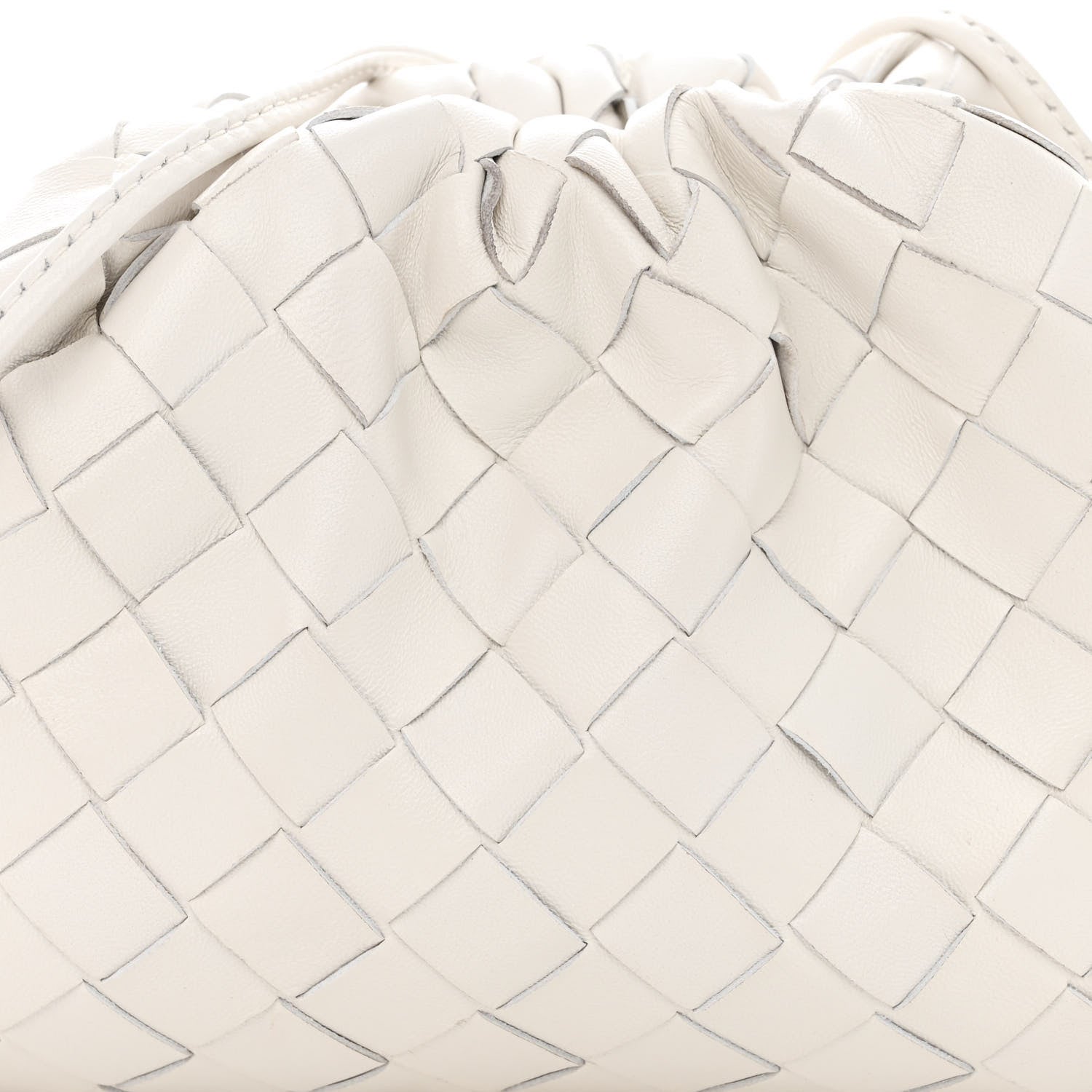 Bottega Veneta Nappa Intrecciato The Mini Pouch Chalk 8 of 10