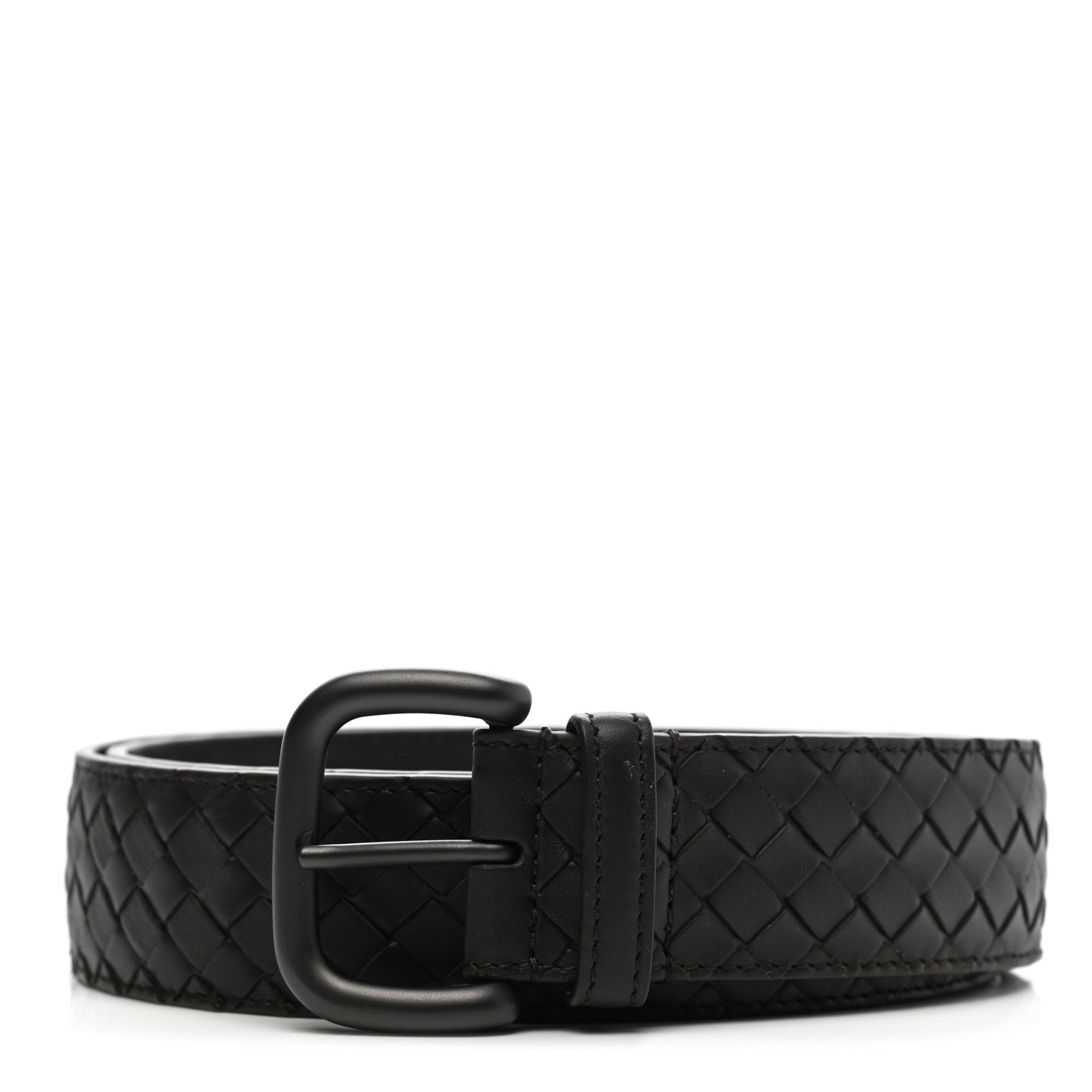 Bottega Veneta Nappa Intrecciato Belt 105 42 Espresso 1 of 6