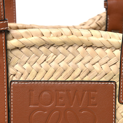 Loewe Raffia Small Basket Tote Bag Natural Tan 6 of 8