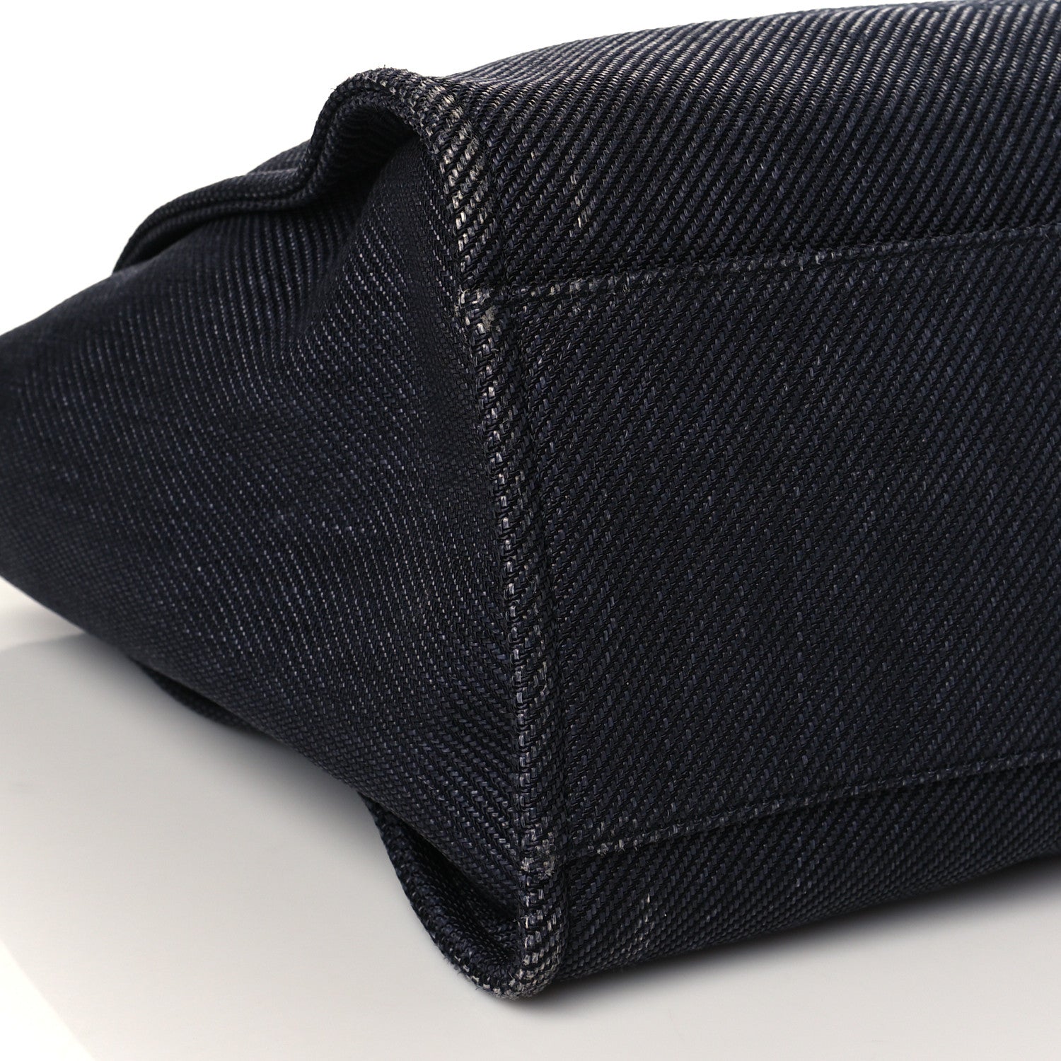 Chanel Canvas Medium Deauville Tote Black 9 of 11