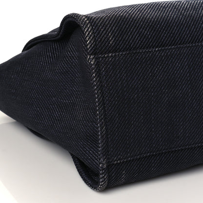 Chanel Canvas Medium Deauville Tote Black 9 of 11