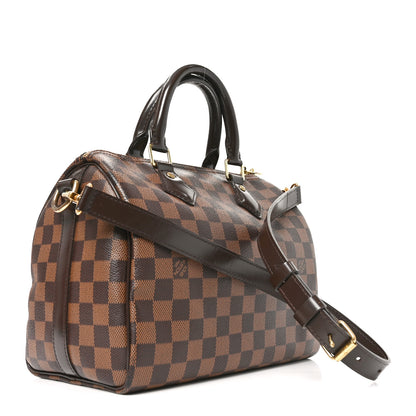 Louis Vuitton Damier Ebene Speedy Bandouliere 25 3 of 9