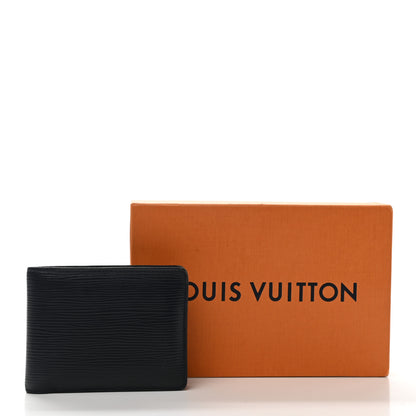 Louis Vuitton Epi Multiple Wallet Black 7 of 8
