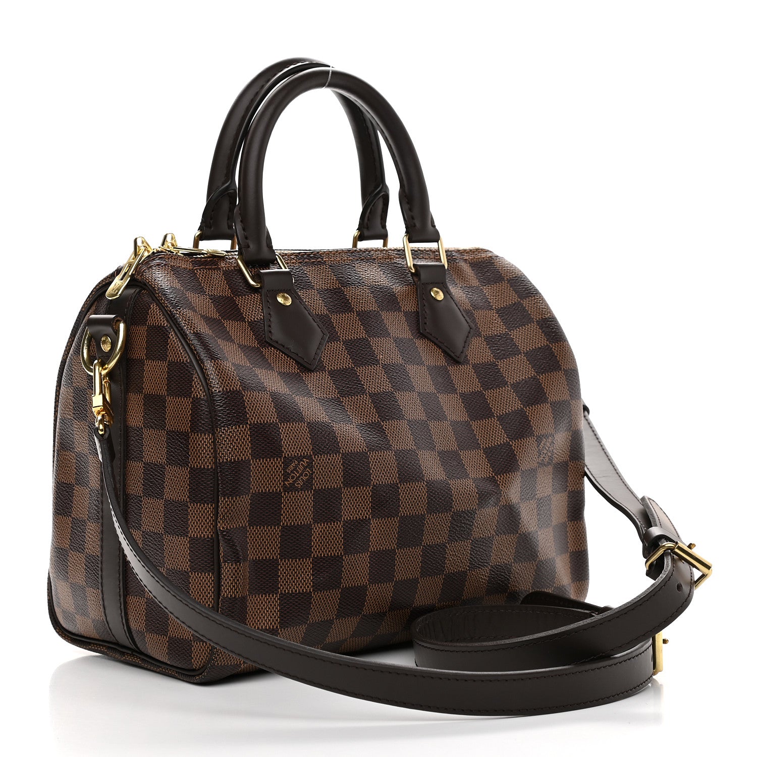 Louis Vuitton Damier Ebene Speedy Bandouliere 25 3 of 9