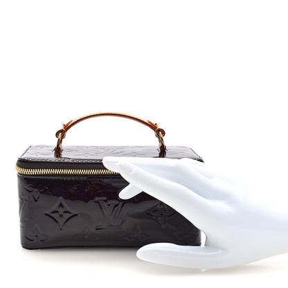Louis Vuitton Vernis Vanity Jewel Case Amarante 2 of 5