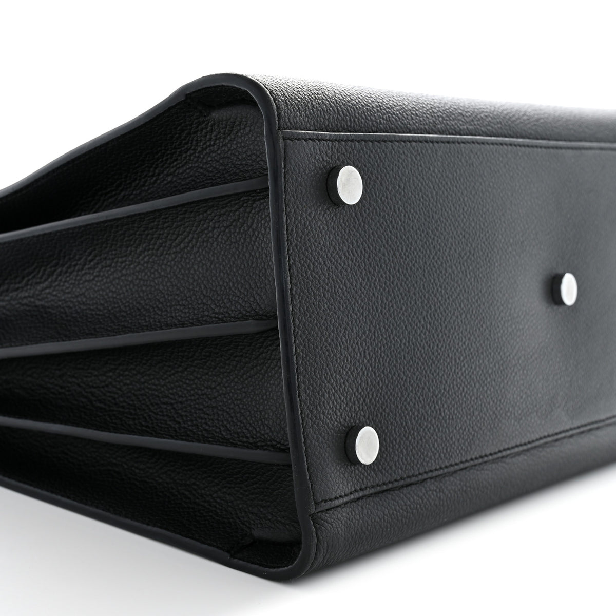 Saint Laurent Grained Calfskin Small Sac De Jour Black 9 of 12