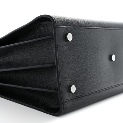 Saint Laurent Grained Calfskin Small Sac De Jour Black 9 of 12