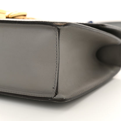 Gucci Calfskin Small Sylvie Shoulder Bag Deep Grey 10 of 18