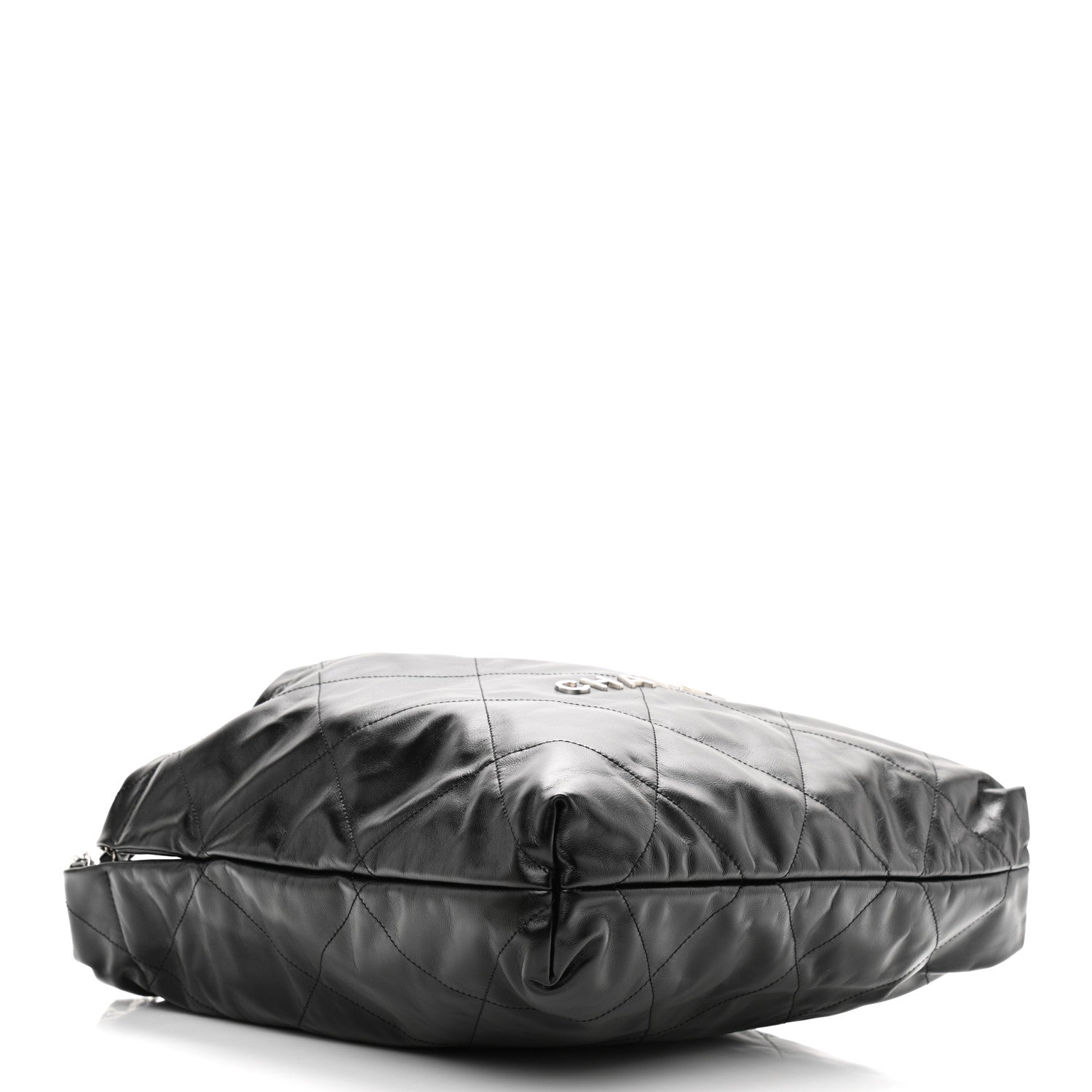 Chanel Shiny Calfskin Quilted Chanel 22 Black 4 of 11