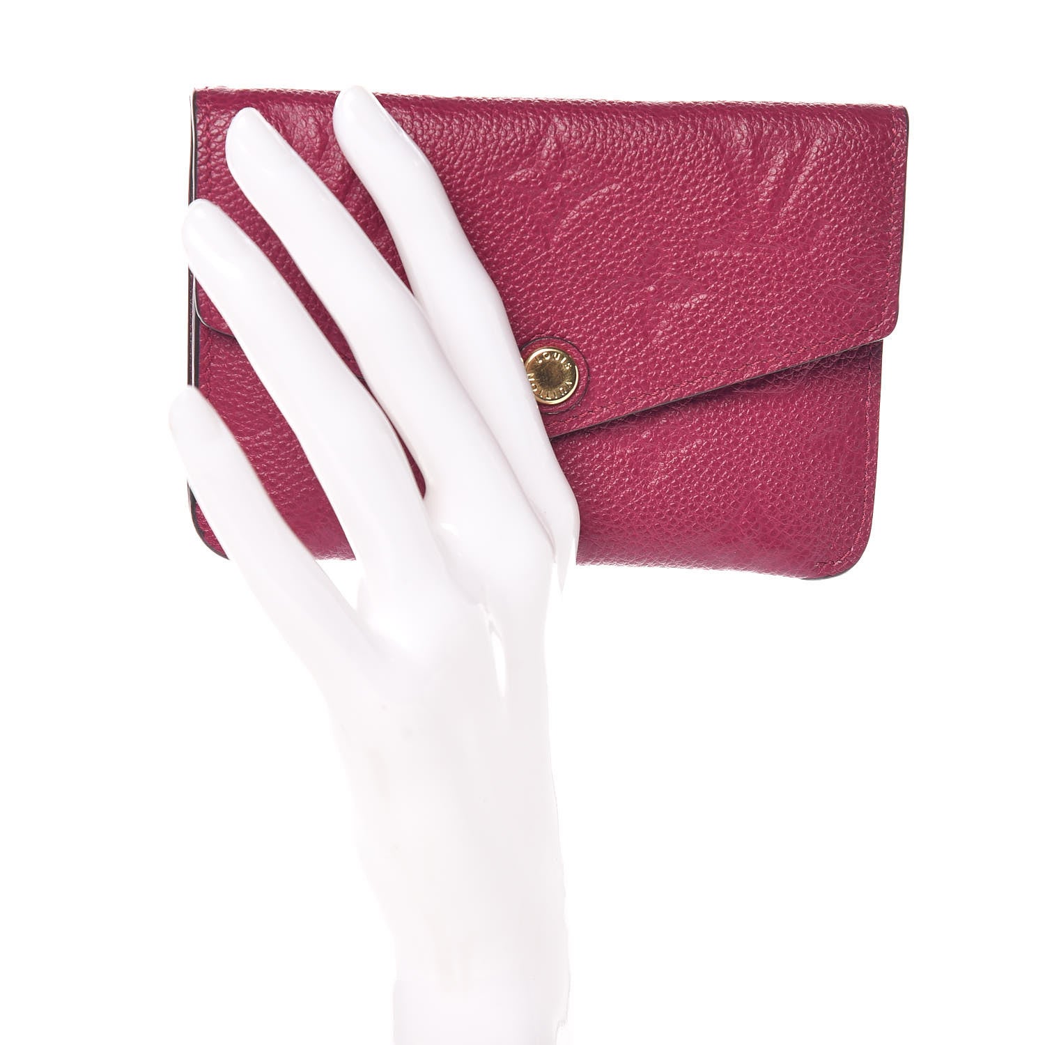 Louis Vuitton Empreinte Key Pouch Grape 2 of 6