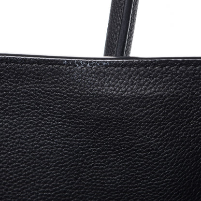 Saint Laurent Grained Calfskin Small Supple Sac De Jour Black 10 of 11