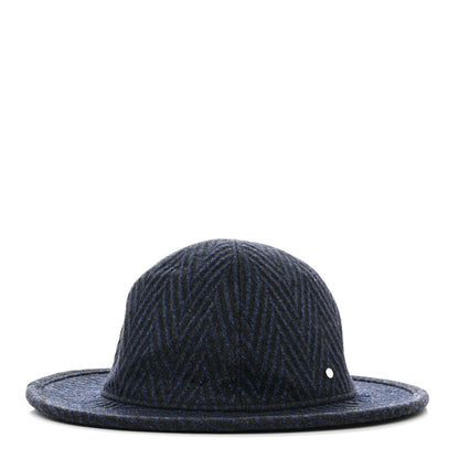 Hermes Wool Chevron Hat 57 5 of 9