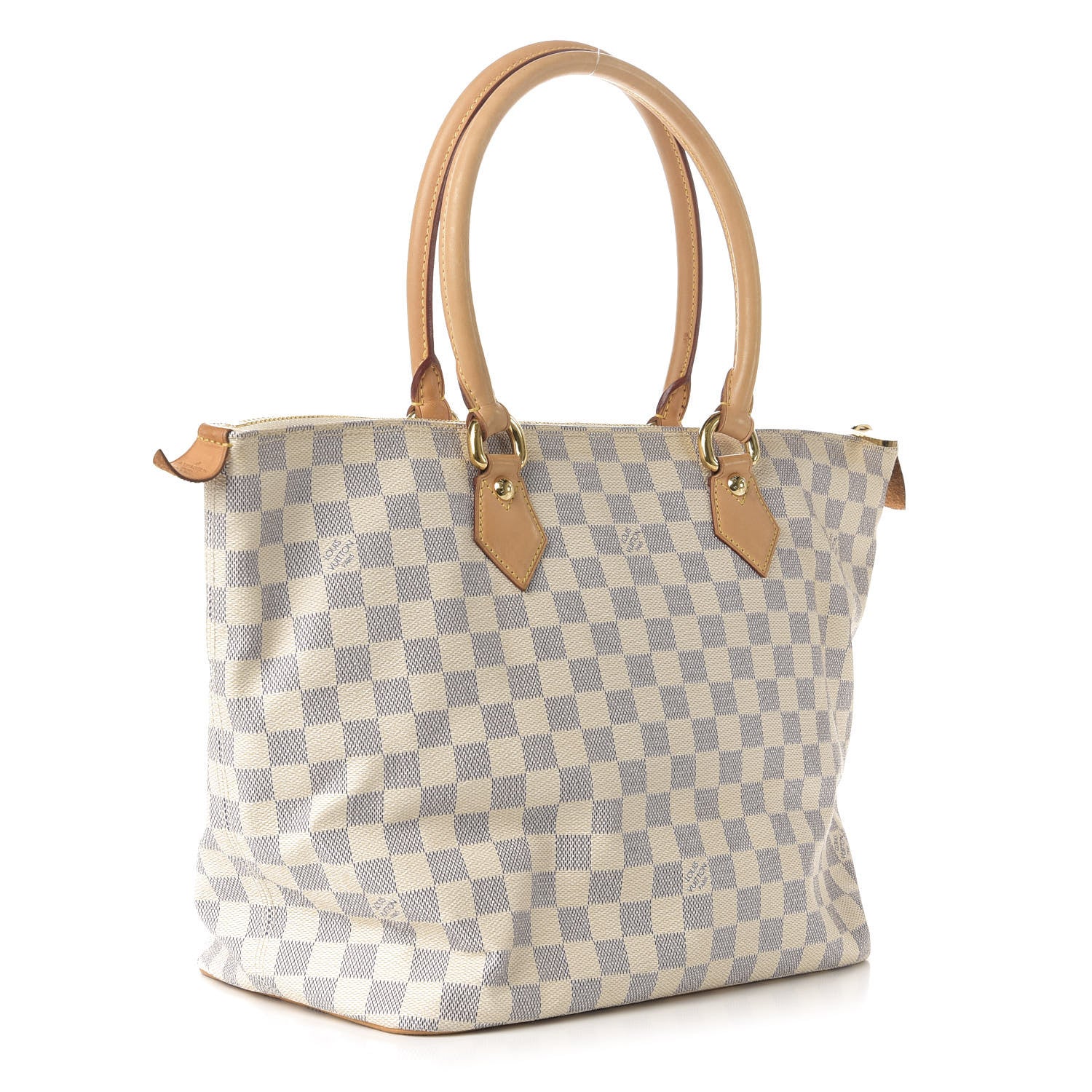 Louis Vuitton Damier Azur Saleya MM 3 of 10