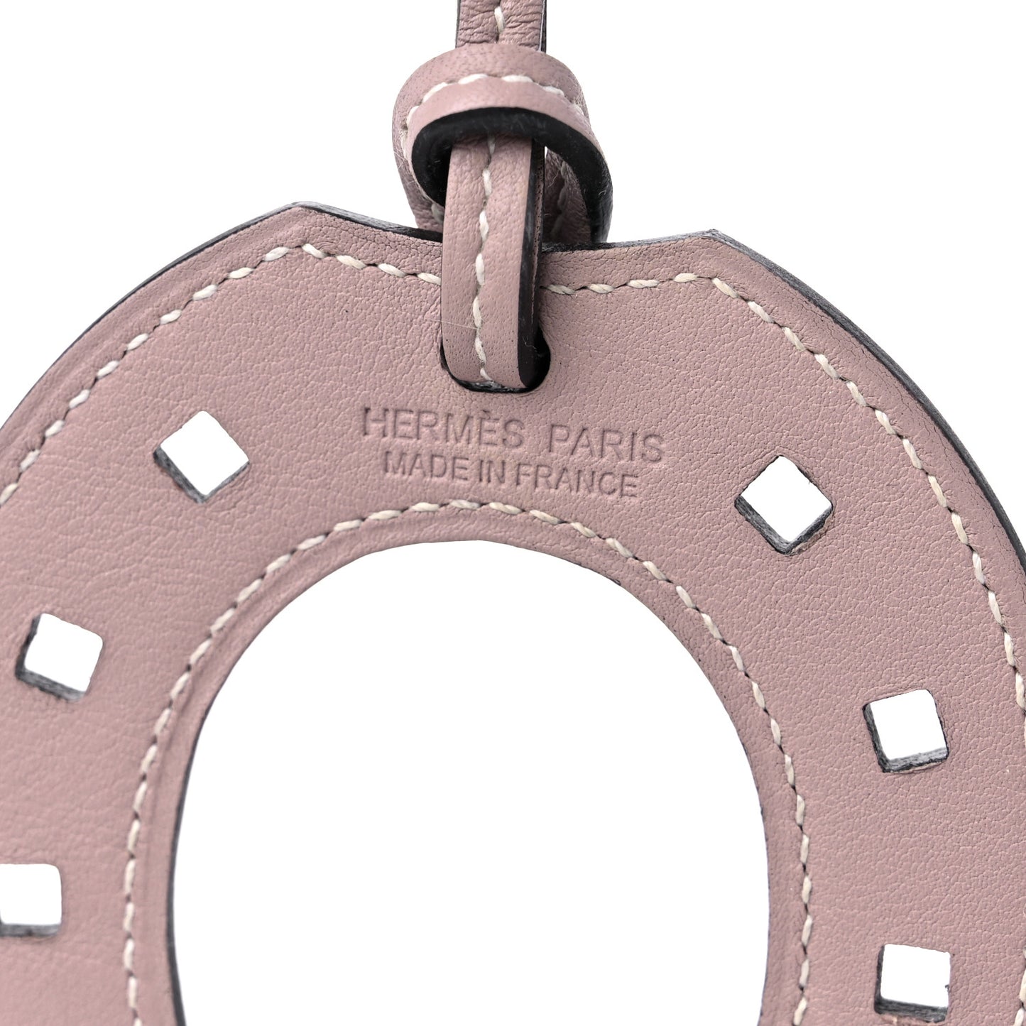 Swift Paddock Horseshoe Bag Charm Glycine
