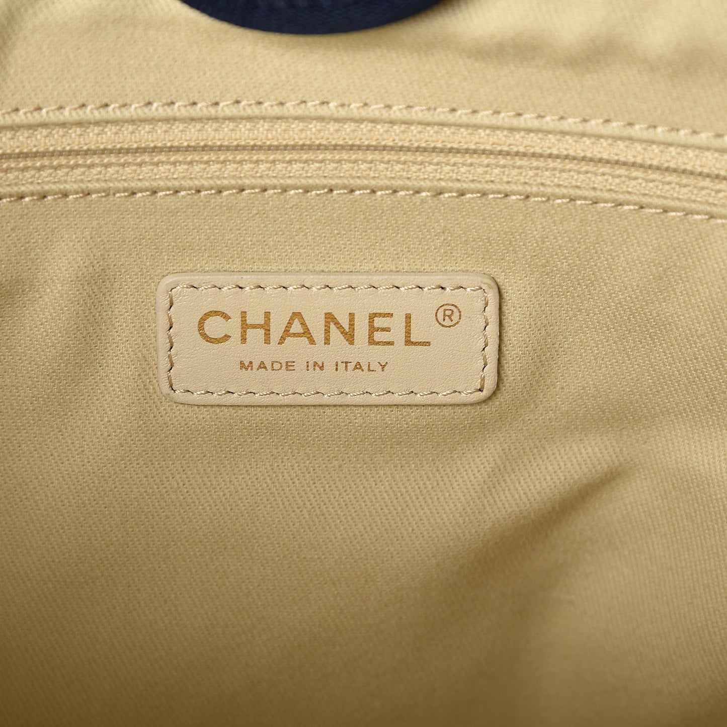 Denim Small Deauville Tote Dark Blue