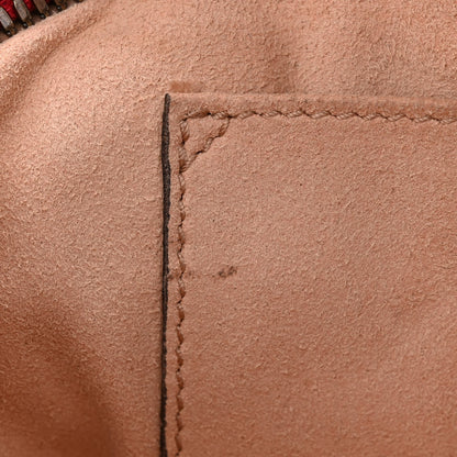 Gucci Calfskin Matelasse Small GG Marmont Chain Shoulder Bag Hibiscus Red 12 of 14