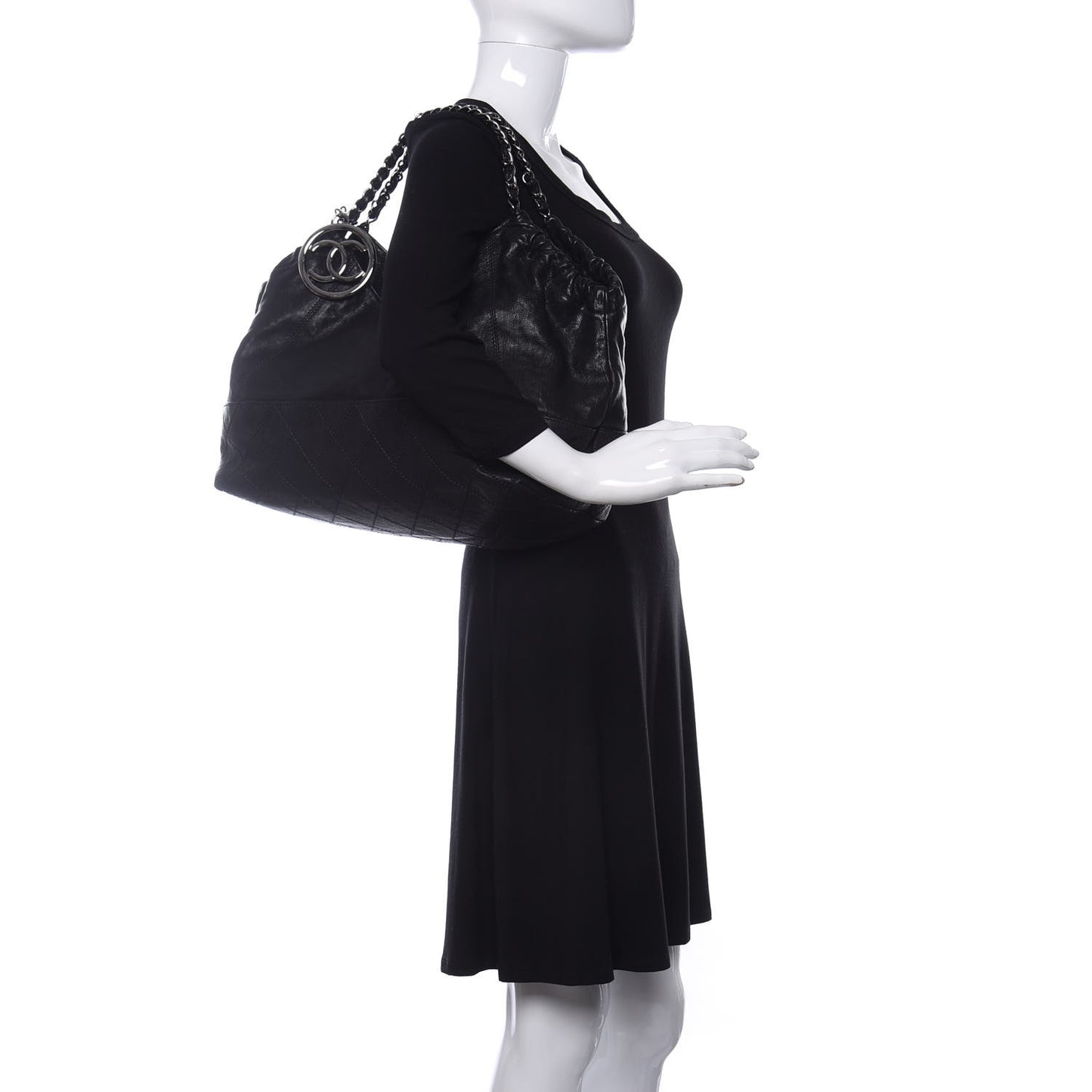 Calfskin Baby Coco Cabas Black