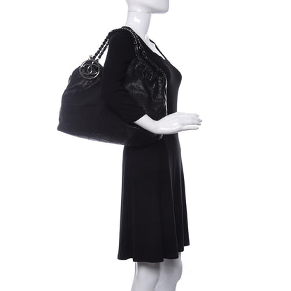 Chanel Calfskin Baby Coco Cabas Black 2 of 9