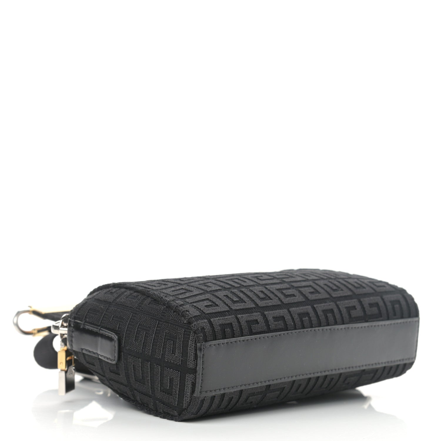Givenchy Canvas Jacquard Antigona U Crossbody Bag Black 4 of 10
