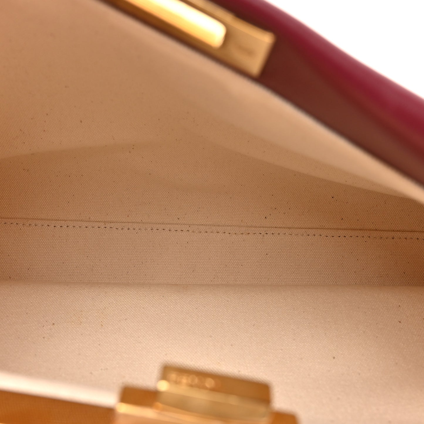 Canvas Calfskin Crocodile Embossed Medium Peekaboo Iconic Satchel Grezzo Barolo Bubblegum