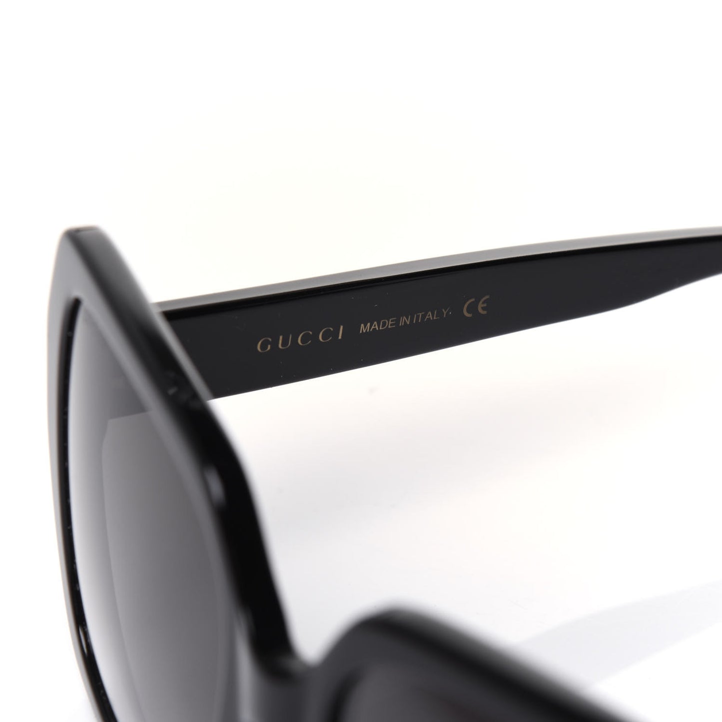 Acetate Square Frame GG0096S Sunglasses Black