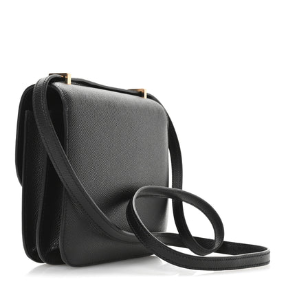 Hermes Epsom Constance 18 Black 4 of 21