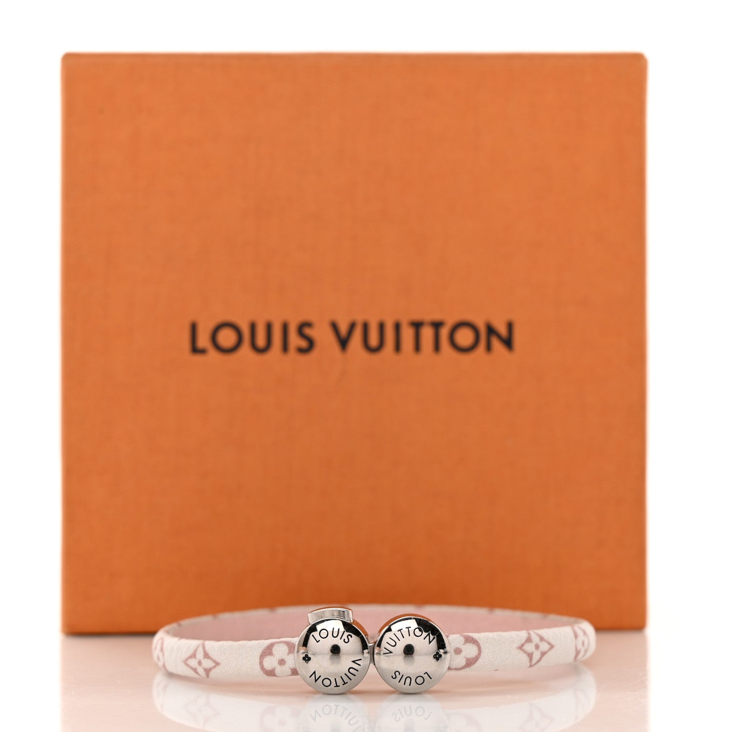 Louis Vuitton Monogram Mini Historic Bracelet White 6 of 6