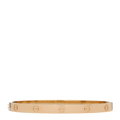 Cartier 18K Yellow Gold Medium LOVE Bracelet 17 3 of 10