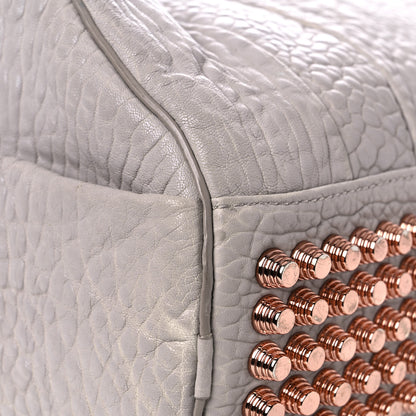 Alexander Wang Pebbled Lambskin Rocco Lilac Rose Gold Hardware 9 of 19