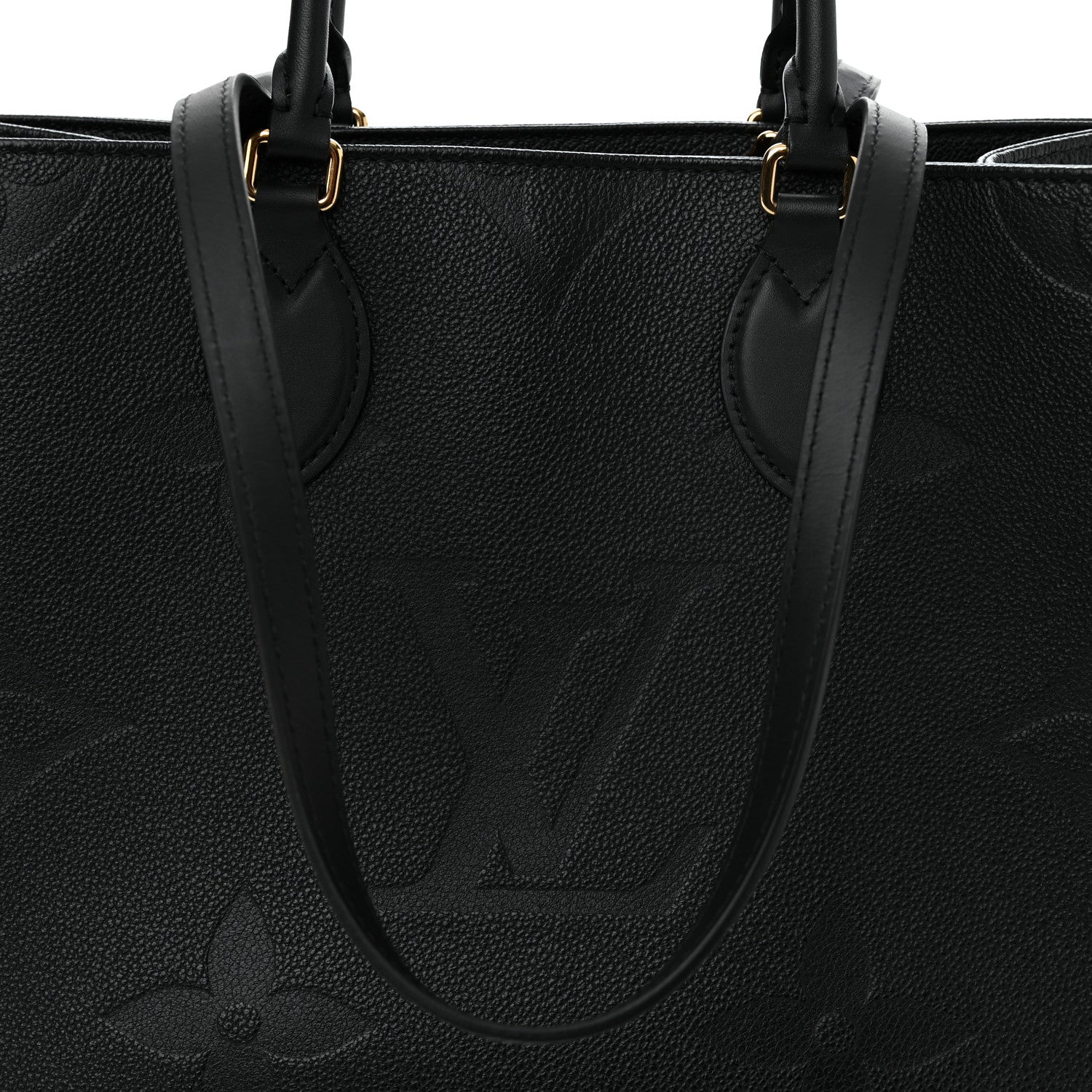 Louis Vuitton Empreinte Monogram Giant Onthego MM Black 7 of 10