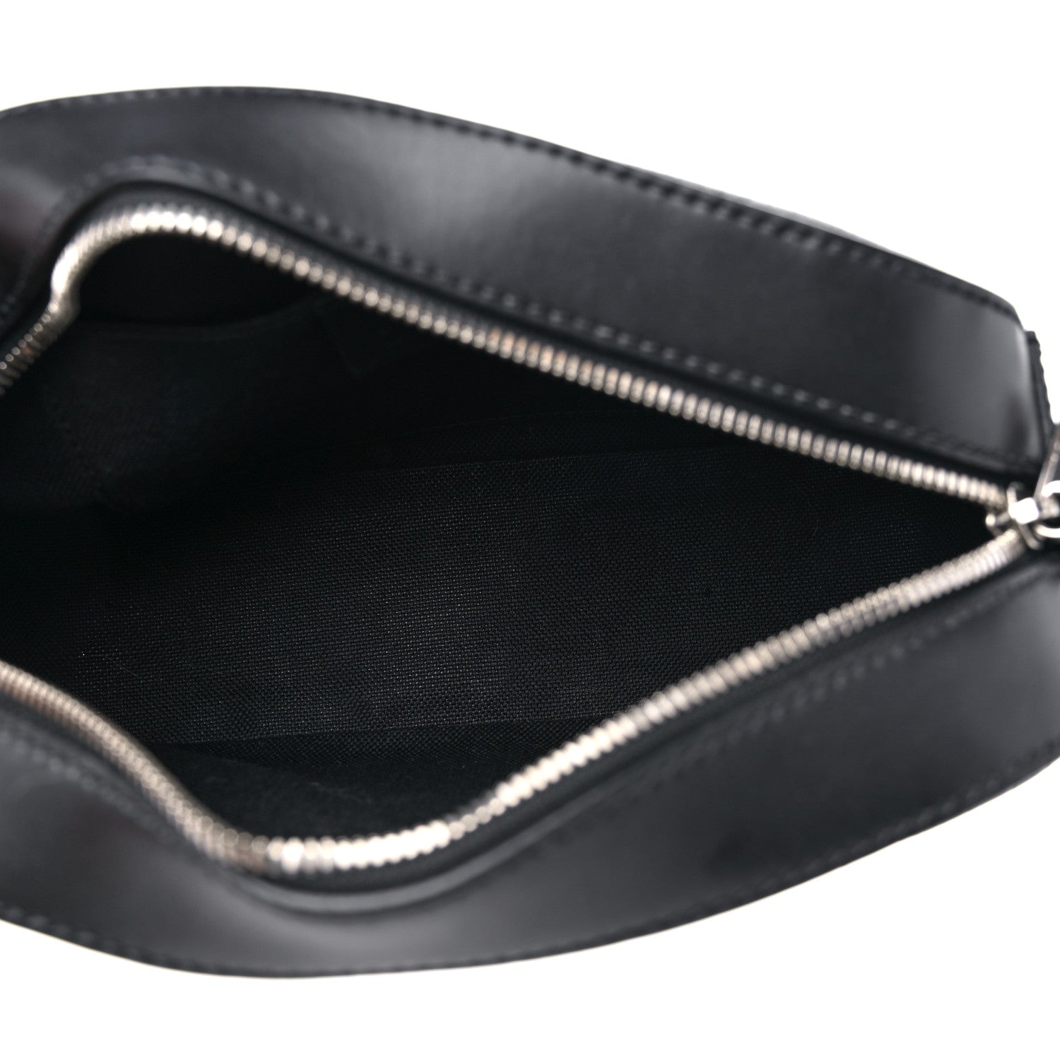 Gucci GG Supreme Monogram Web Shoulder Bag Black Grey 5 of 9
