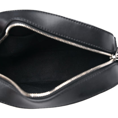 Gucci GG Supreme Monogram Web Shoulder Bag Black Grey 5 of 9