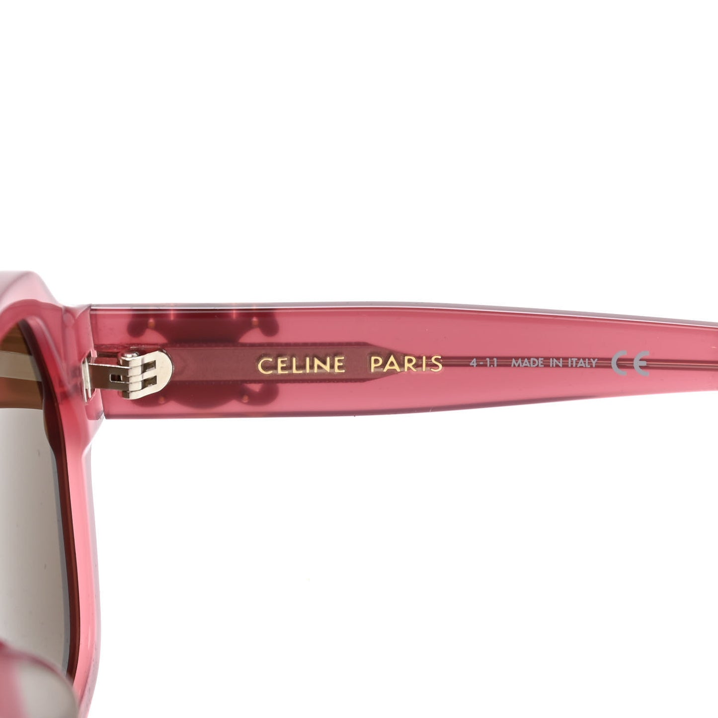 Acetate Triomphe Sunglasses CL40189F Milky Merlot