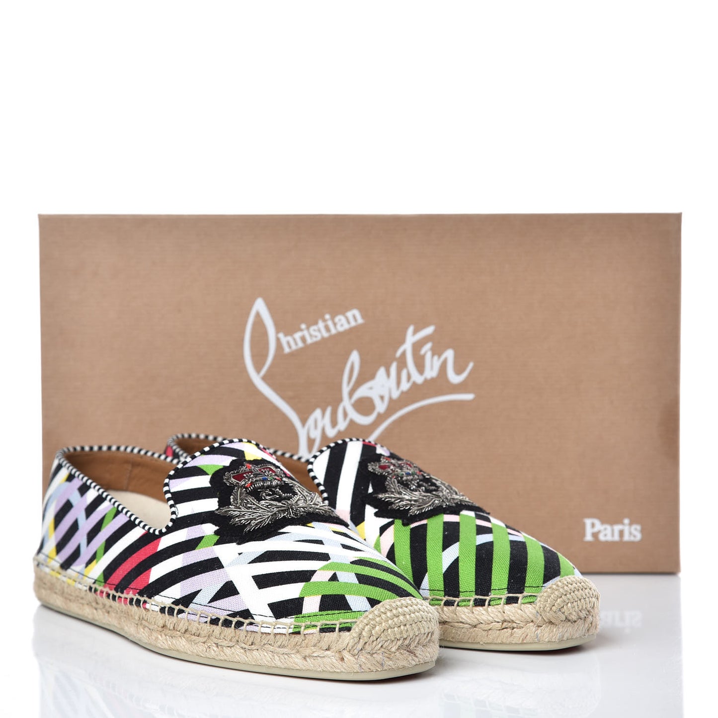 Canvas Mens Nanou Orlato Espadrilles 41 Multicolor