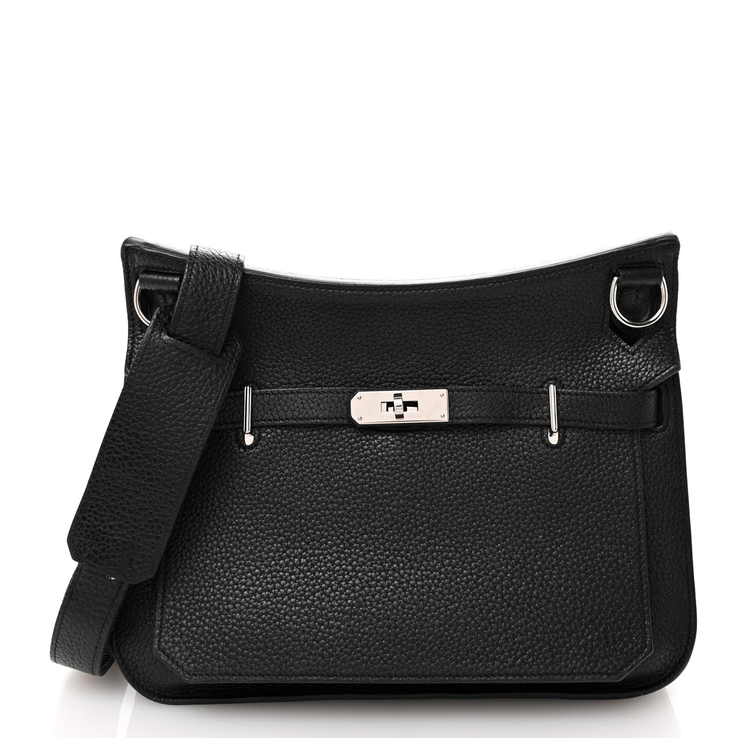 Hermes Taurillon Clemence Jypsiere 28 Black 1 of 9
