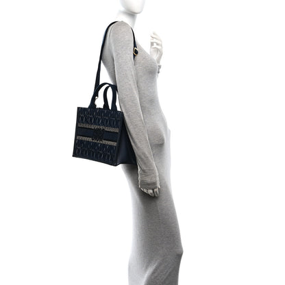 Christian Dior Denim Small Miss Dior Graffiti Book Tote Blue 2 of 10