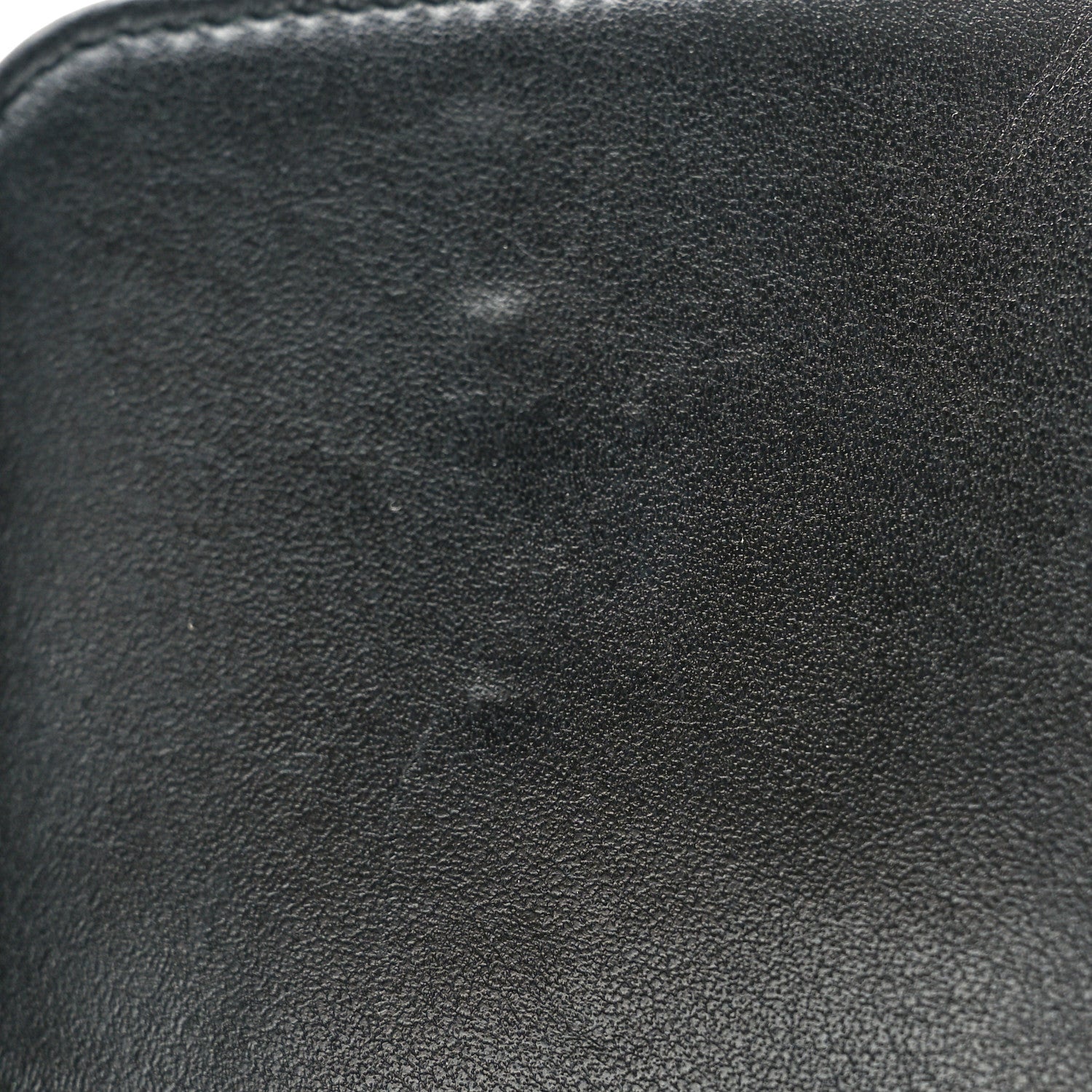 Chanel Calfskin Diagonal Chevron Quilted Tassel Wallet On Chain WOC Black 11 of 11