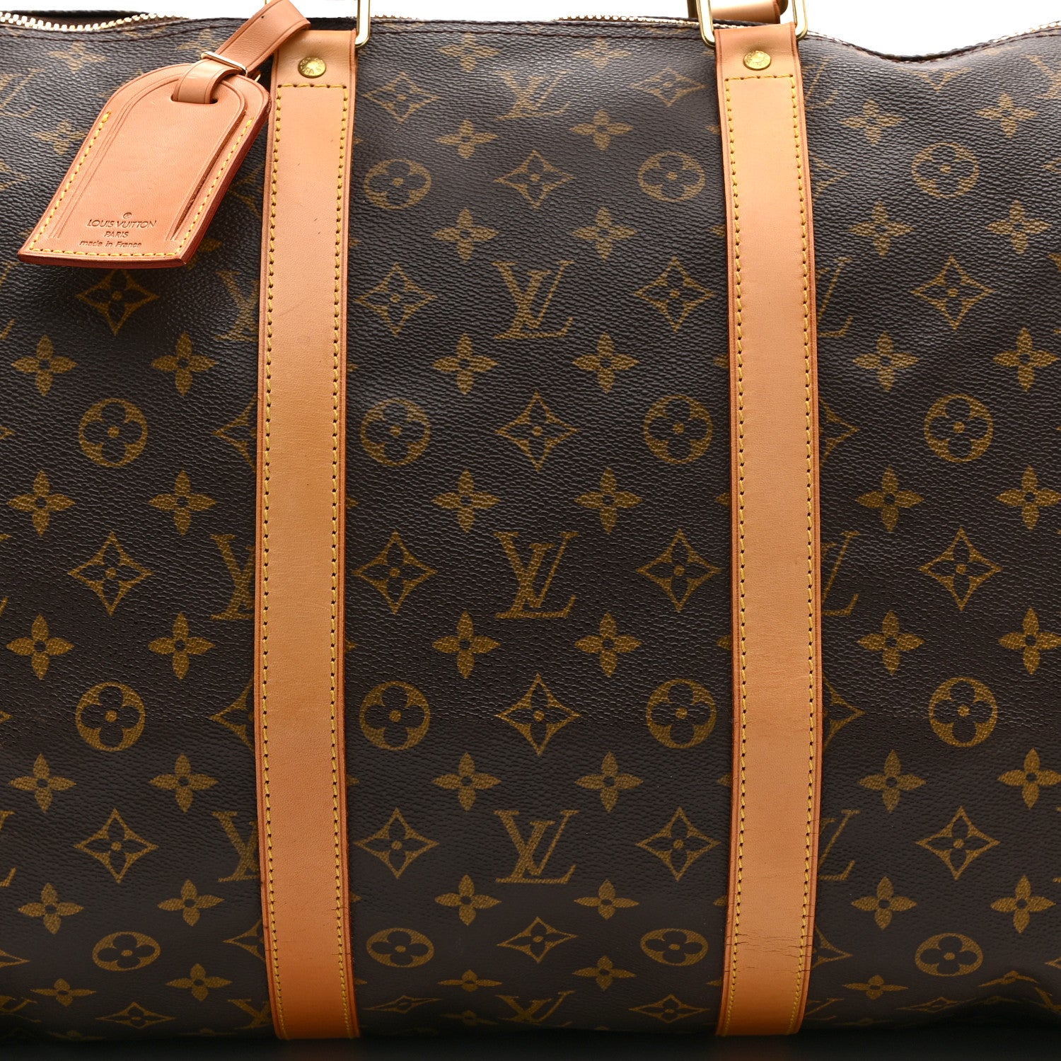 Louis Vuitton Monogram Keepall Bandouliere 55 7 of 9