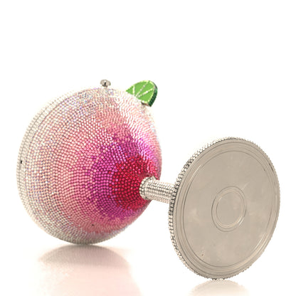 Judith Leiber Crystal Cosmopolitan Minaudiere Clutch Multicolor 4 of 19