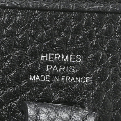Hermes Taurillon Clemence Amazone Evelyne TPM Black 5 of 11