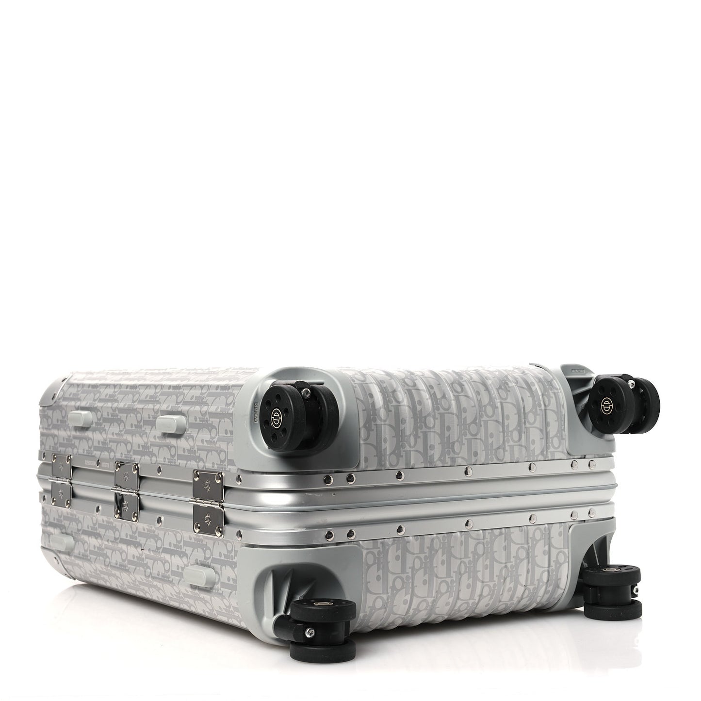 X RIMOWA Aluminum Gradient Cabin Luggage Silver
