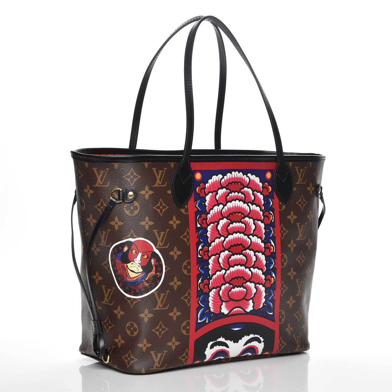 Louis Vuitton Monogram Kabuki Neverfull MM 3 of 8