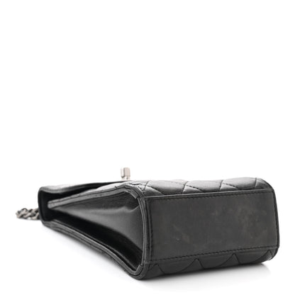 Chanel Lambskin Quilted Trendy CC Phone Holder Black 4 of 11