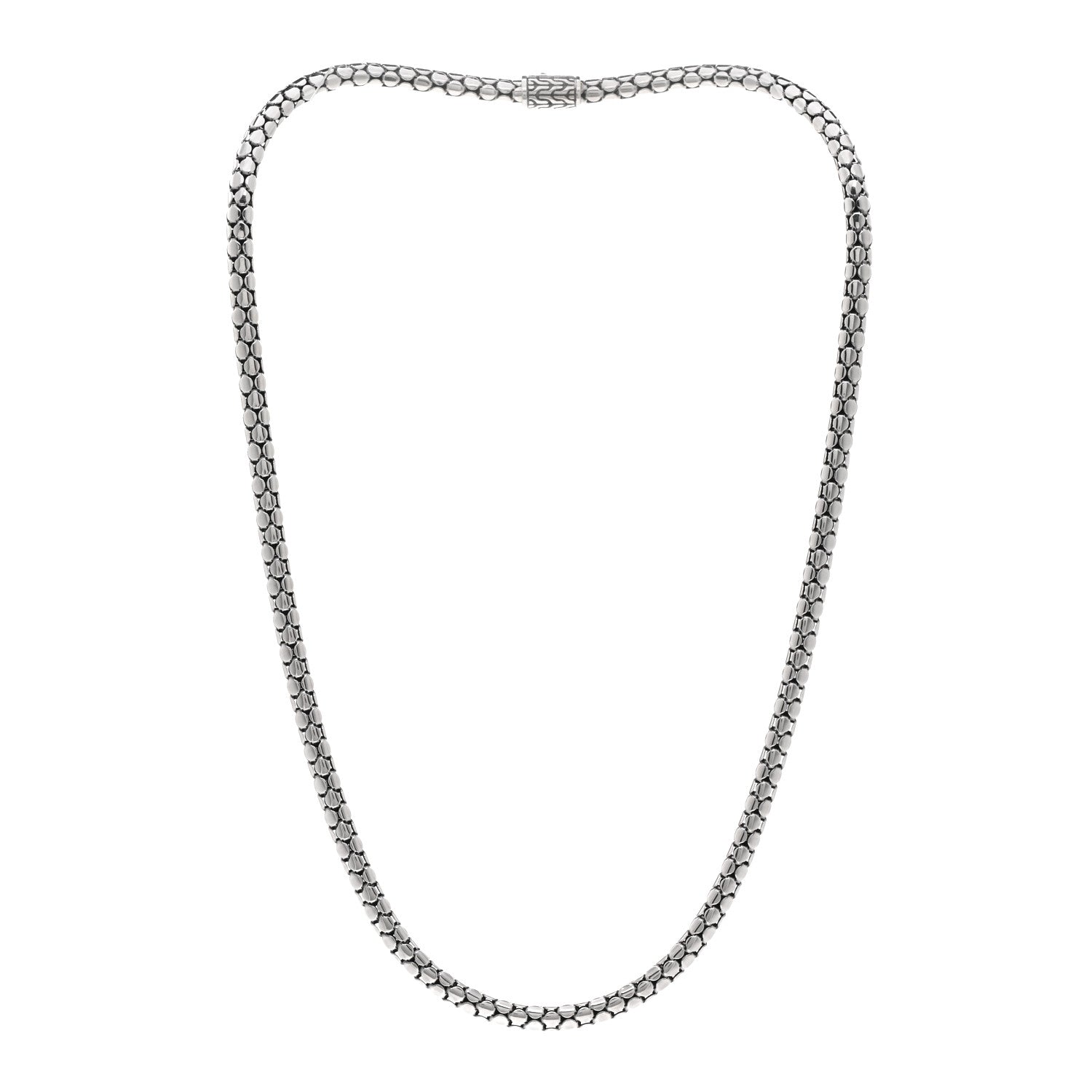 John Hardy Sterling Silver Dot Small Chain Necklace 3 of 4