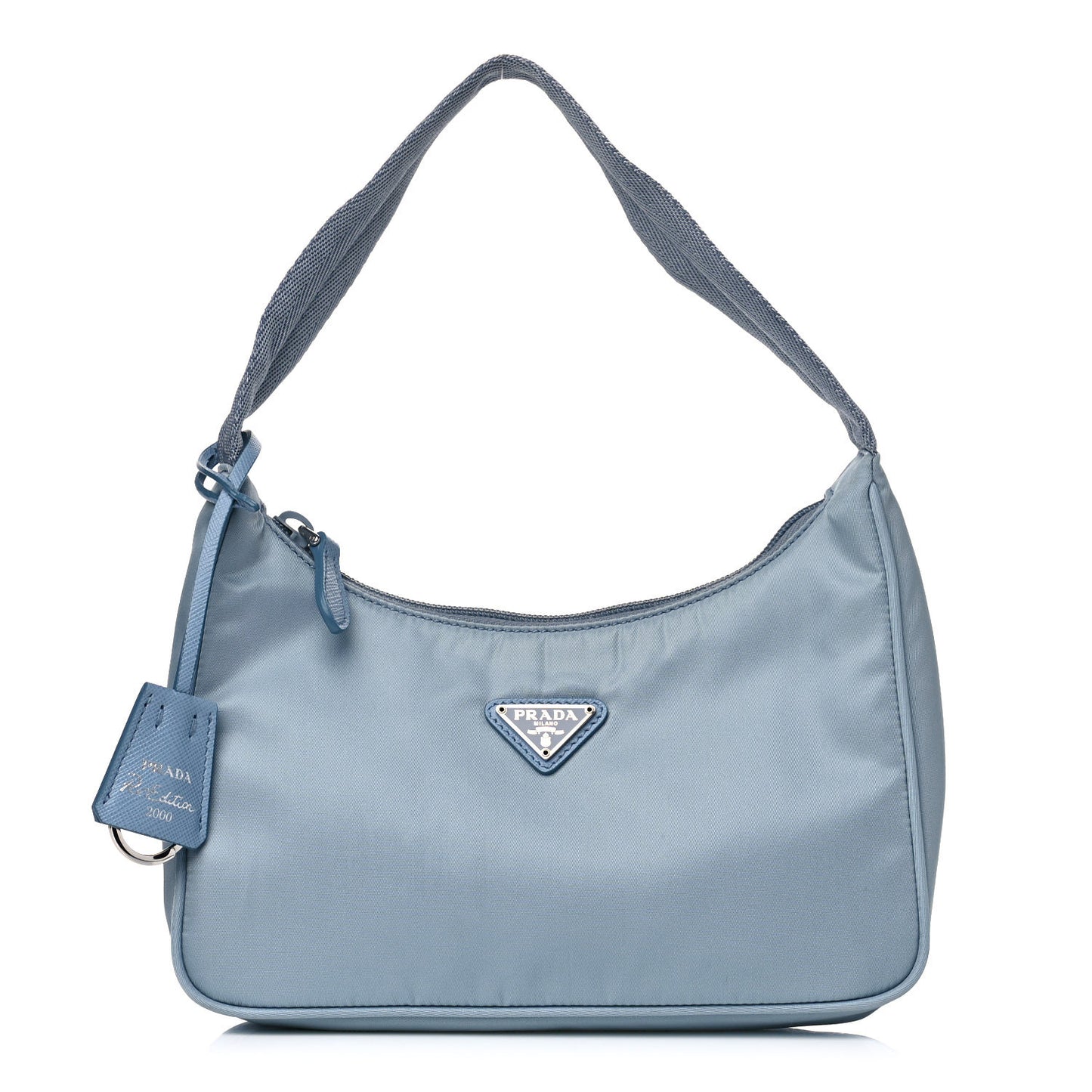 Tessuto Nylon Mini Re-Edition 2000 Bag Astrale
