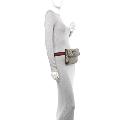 Gucci GG Supreme Monogram Neo Vintage Web Belt Bag Brown 2 of 11