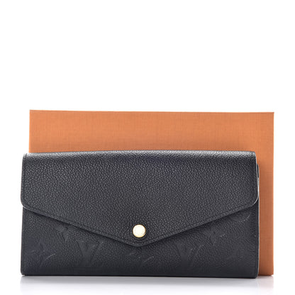 Louis Vuitton Empreinte Sarah Wallet NM Black 10 of 10