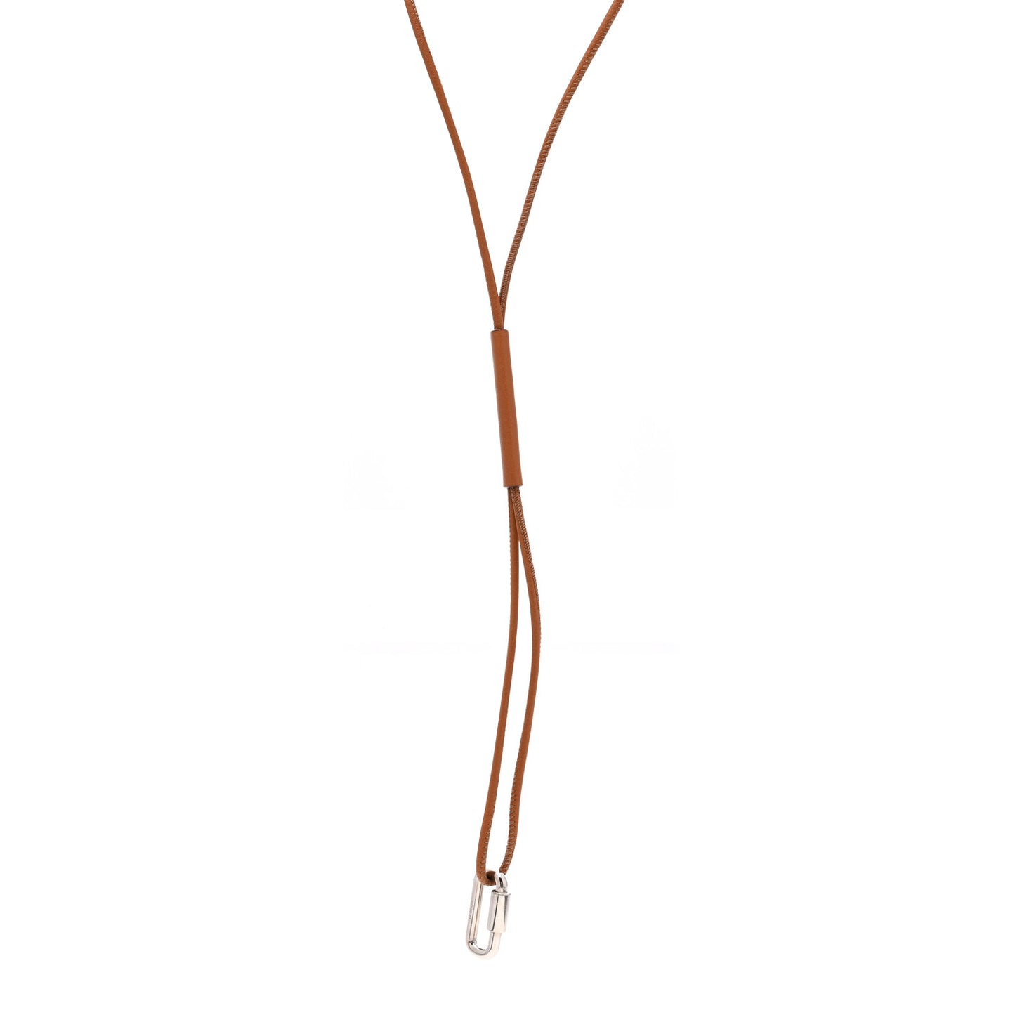 Palladium Curiosite Pendant Necklace Gold